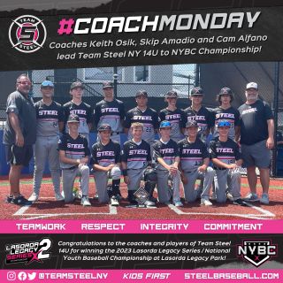 Congrats to the - National Youth Baseball Championships